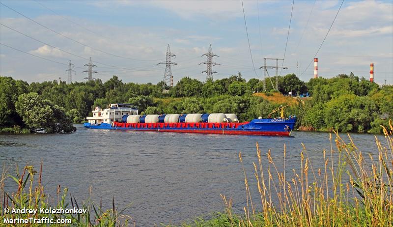 okskiy 62 (Cargo ship) - IMO , MMSI 273322890 under the flag of Russia