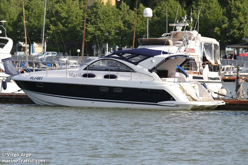 maribel ii (Pleasure craft) - IMO , MMSI 276002780, Call Sign ES2930 under the flag of Estonia
