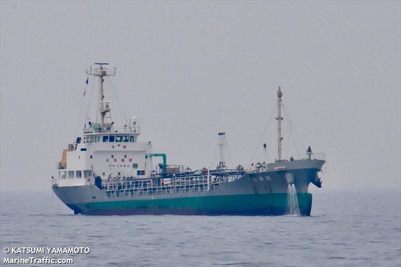 oushou maru (Tanker) - IMO , MMSI 431401998 under the flag of Japan