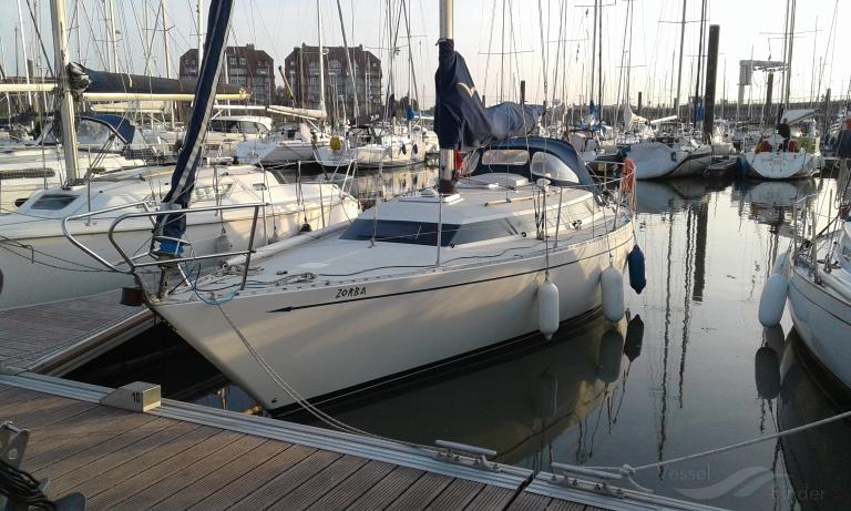 zorba (Sailing vessel) - IMO , MMSI 205498730, Call Sign OP4987 under the flag of Belgium