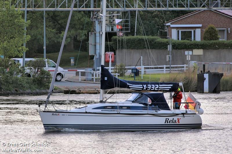 sy relax x-332 (Sailing vessel) - IMO , MMSI 211390560, Call Sign DJ8101 under the flag of Germany