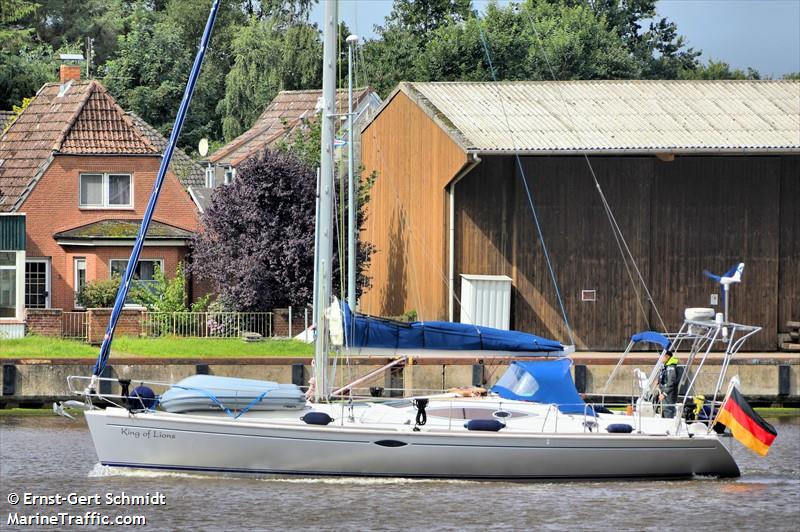 king of lions (Pleasure craft) - IMO , MMSI 211502170, Call Sign DD2612 under the flag of Germany