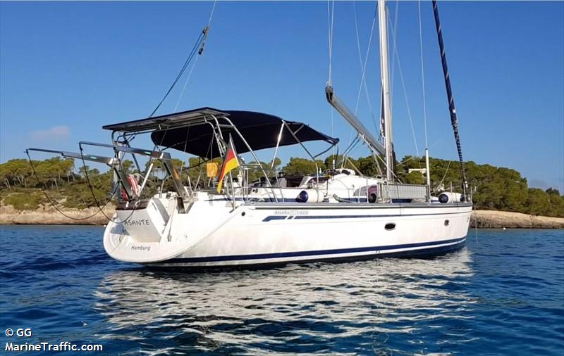 asante (Sailing vessel) - IMO , MMSI 211663540, Call Sign DJ6997 under the flag of Germany
