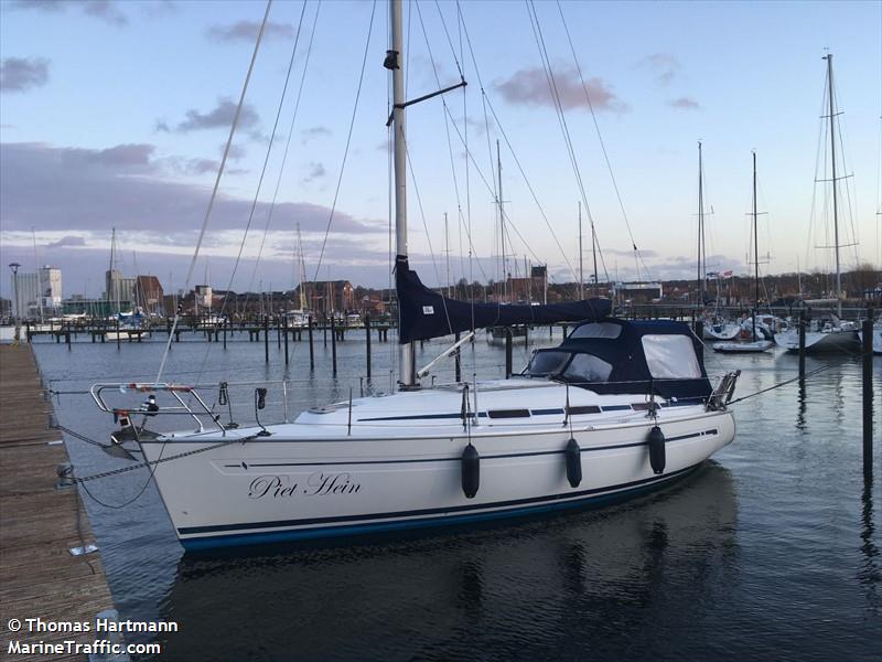 piet hein (Sailing vessel) - IMO , MMSI 211767910, Call Sign DB9435 under the flag of Germany