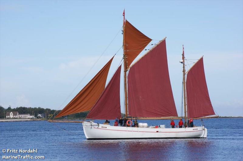 alvilde (Pleasure craft) - IMO , MMSI 219005323, Call Sign OWVV under the flag of Denmark