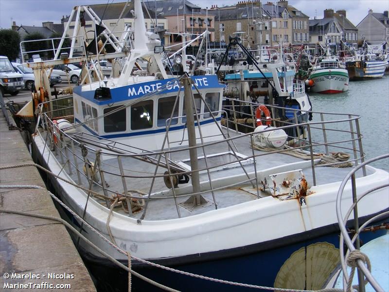 fv marie galante (Fishing vessel) - IMO , MMSI 227110900, Call Sign FHMM under the flag of France