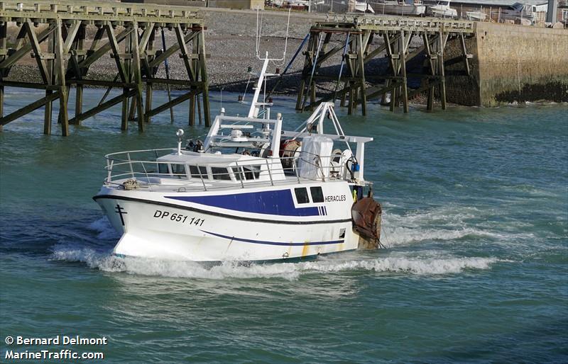 fv heracles (Fishing vessel) - IMO , MMSI 227322270, Call Sign FGEV under the flag of France