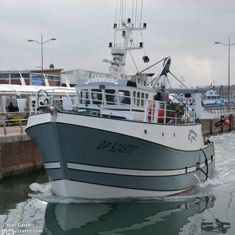 geranoe (Fishing vessel) - IMO , MMSI 227568010, Call Sign FGD5255 under the flag of France