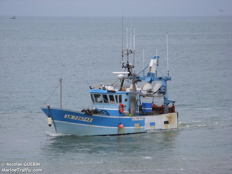 fv le phenix (Fishing vessel) - IMO , MMSI 227636040, Call Sign FI9708 under the flag of France