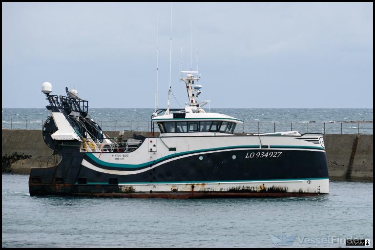 fv marie-lou ii (Fishing vessel) - IMO , MMSI 227681330, Call Sign FGE8364 under the flag of France