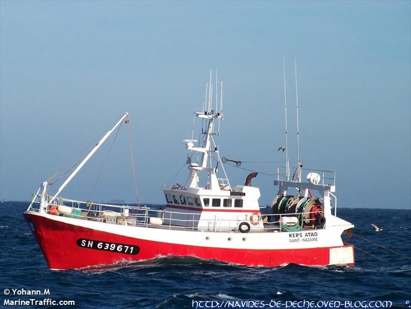 fv iris pascal (Fishing vessel) - IMO , MMSI 227879000, Call Sign FHQJ under the flag of France