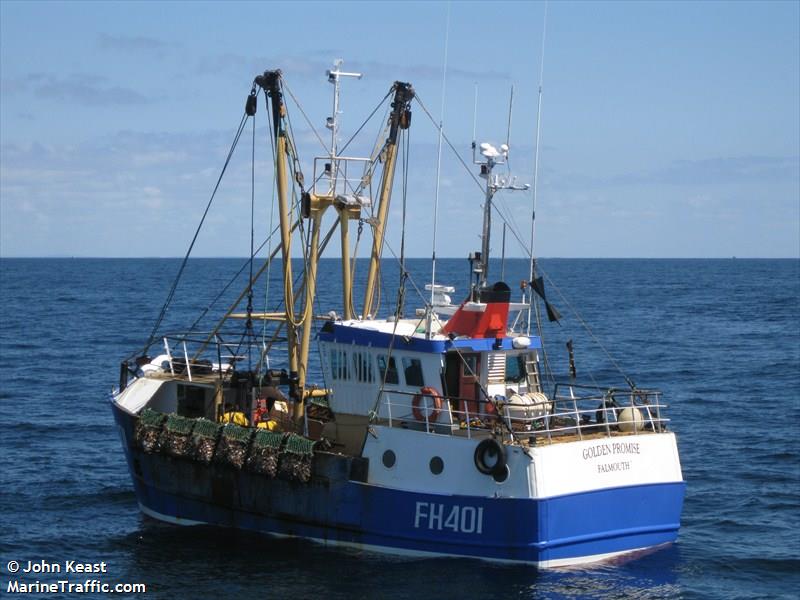 mfv golden promise (-) - IMO , MMSI 235010110, Call Sign MKTH3 under the flag of United Kingdom (UK)