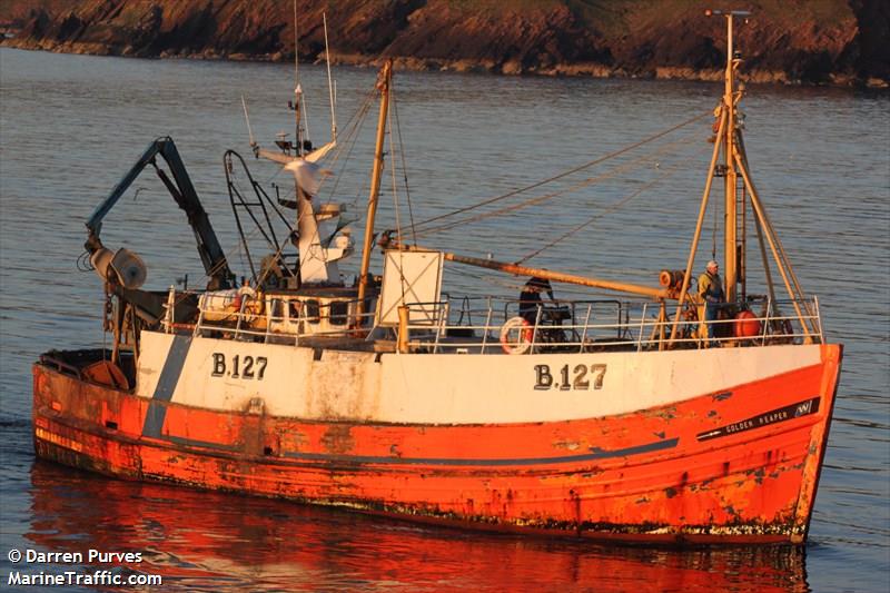 golden reaper (Fishing vessel) - IMO , MMSI 235020549, Call Sign 2DKW under the flag of United Kingdom (UK)