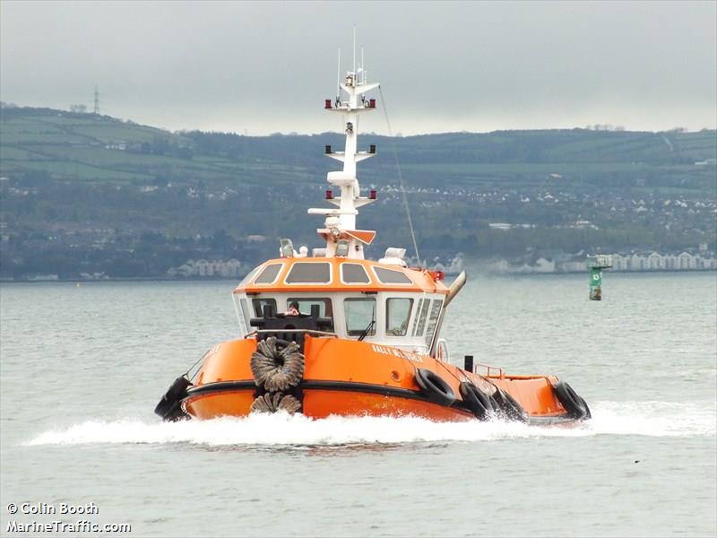 sally mcloughlin (Tug) - IMO , MMSI 235075186, Call Sign 2CRQ4 under the flag of United Kingdom (UK)