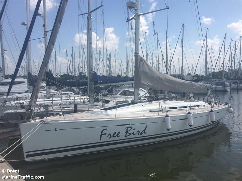 freebird (Sailing vessel) - IMO , MMSI 244615246, Call Sign PH6842 under the flag of Netherlands