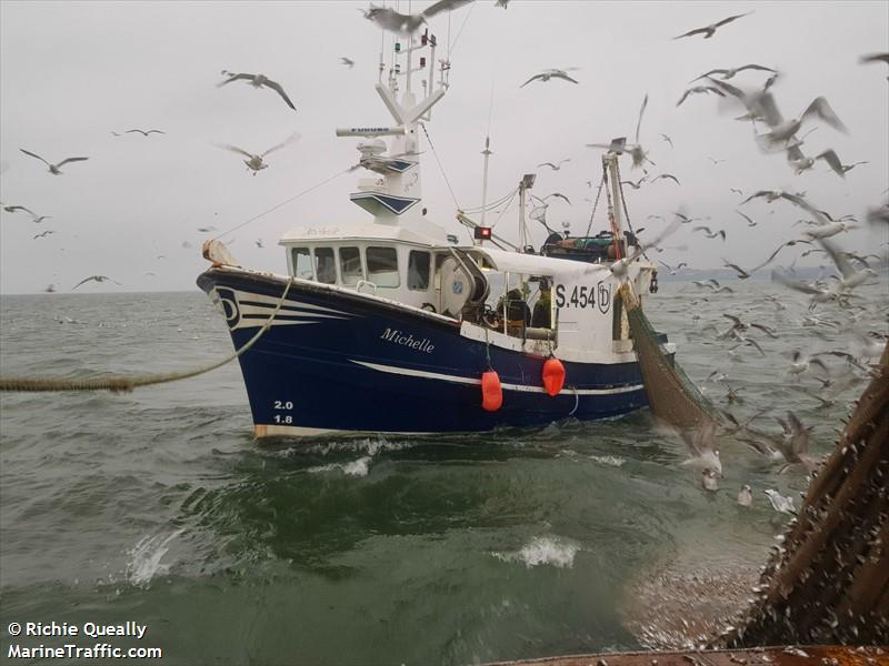 michelle (Fishing vessel) - IMO , MMSI 250003764 under the flag of Ireland