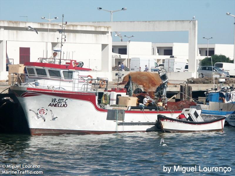 anellio (Fishing vessel) - IMO , MMSI 263419290, Call Sign CURO3 under the flag of Portugal