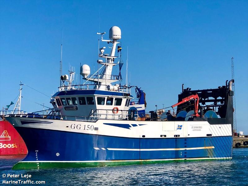 alvsborg gg150 (Fishing vessel) - IMO , MMSI 265026000, Call Sign SBQD under the flag of Sweden