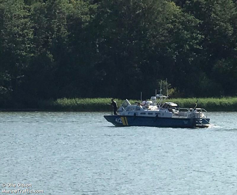 kbv412 (Law enforcment) - IMO , MMSI 265590520, Call Sign 7SA2330 under the flag of Sweden