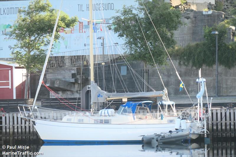 ingrid (Sailing vessel) - IMO , MMSI 265830880, Call Sign SF7815 under the flag of Sweden