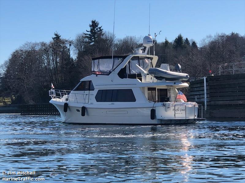 pacific grace (Pleasure craft) - IMO , MMSI 368068840 under the flag of United States (USA)