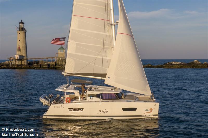 a ten (Sailing vessel) - IMO , MMSI 368132430, Call Sign WDL4541 under the flag of United States (USA)
