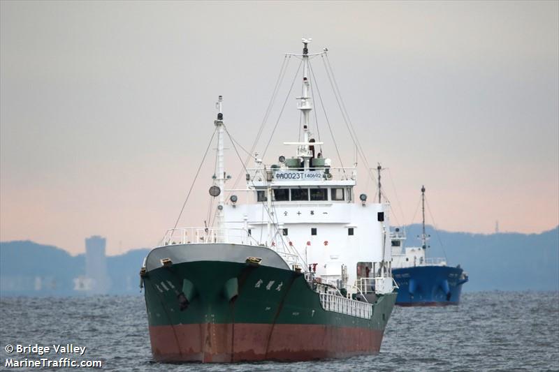 shouyoumaru (Tanker) - IMO , MMSI 431000407, Call Sign JD2564 under the flag of Japan