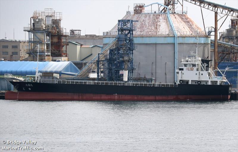 daifukumaru (Cargo ship) - IMO , MMSI 431011122, Call Sign JD4317 under the flag of Japan