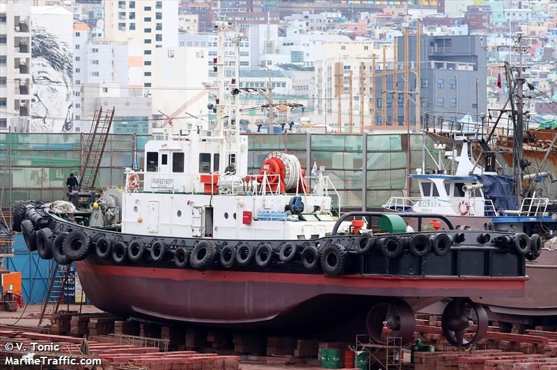 haju2600 (Tug) - IMO 9062922, MMSI 440119530, Call Sign SSD under the flag of Korea