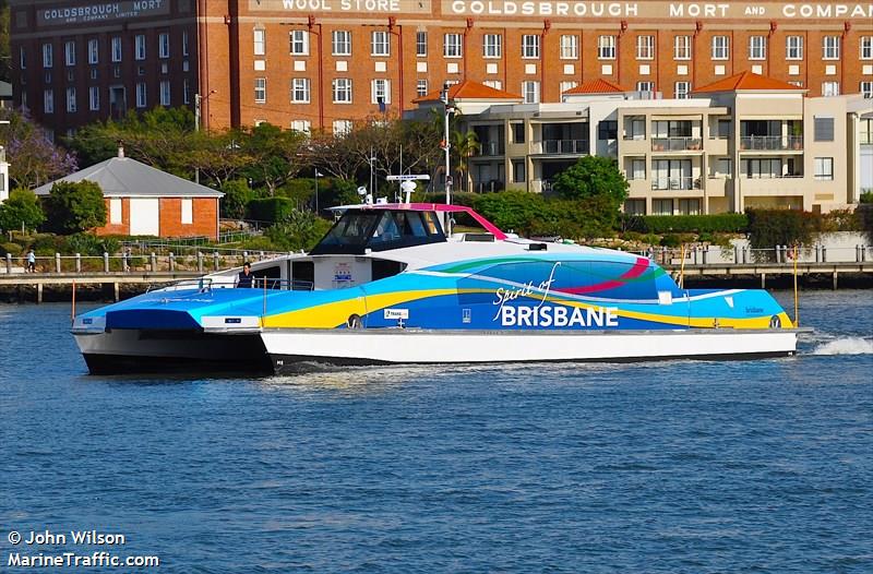 spirit of brisbane (Passenger ship) - IMO , MMSI 503586200, Call Sign 29436QE under the flag of Australia