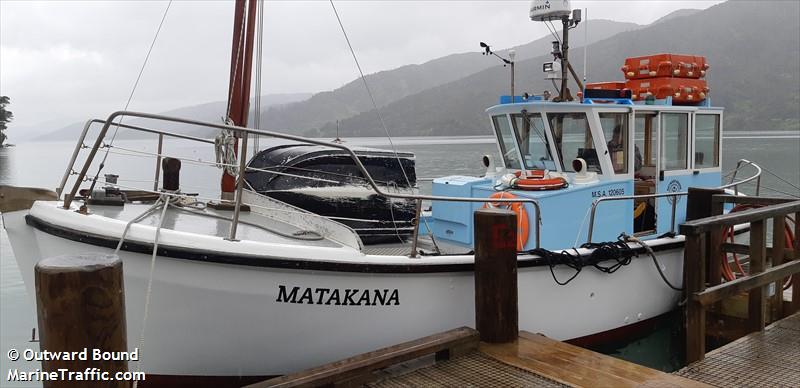 matakana (Other type) - IMO , MMSI 512007408, Call Sign ZMV7244 under the flag of New Zealand