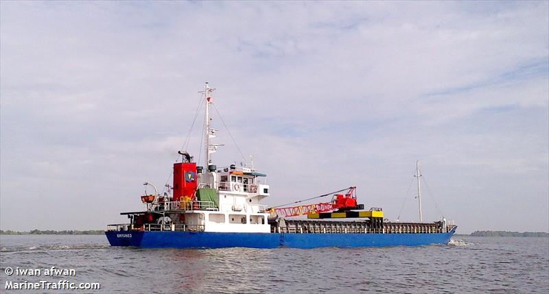 km yu no.3 (Cargo ship) - IMO , MMSI 525022147, Call Sign POJF under the flag of Indonesia