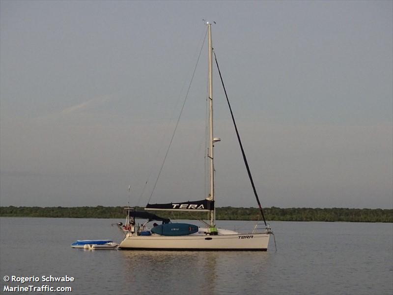 tera (Sailing vessel) - IMO , MMSI 710024160, Call Sign PR7915 under the flag of Brazil