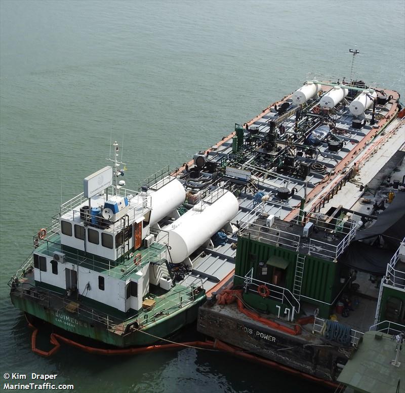bt arquimedes (Tanker) - IMO , MMSI 730152063 under the flag of Colombia