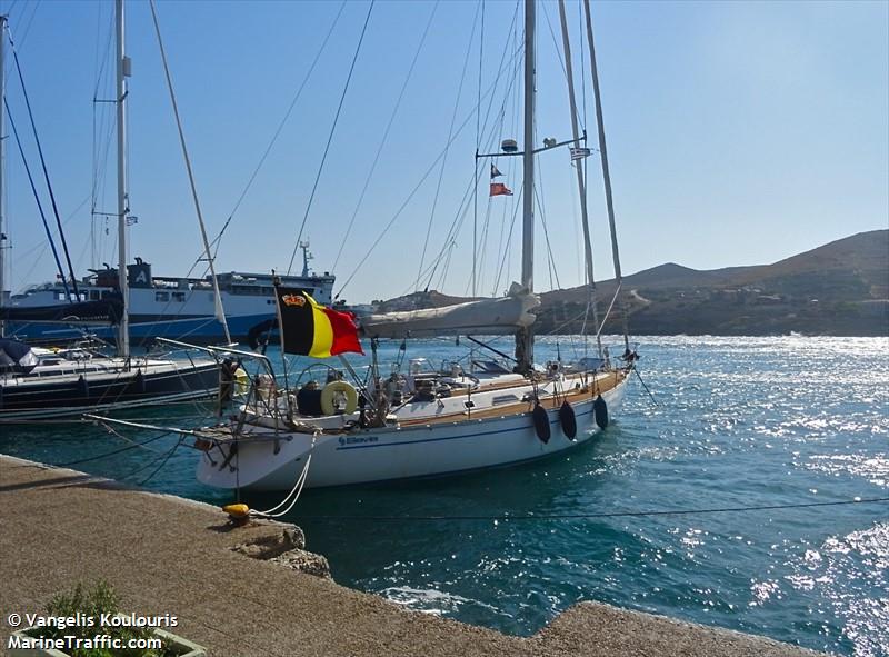 savia (Sailing vessel) - IMO , MMSI 205445100, Call Sign OS4451 under the flag of Belgium