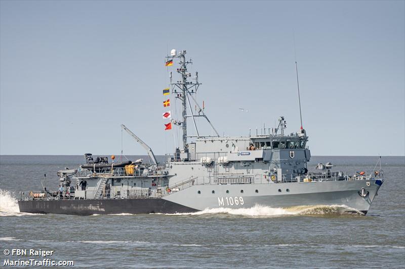 fgs homburg (Military ops) - IMO , MMSI 211211240, Call Sign DRFB under the flag of Germany