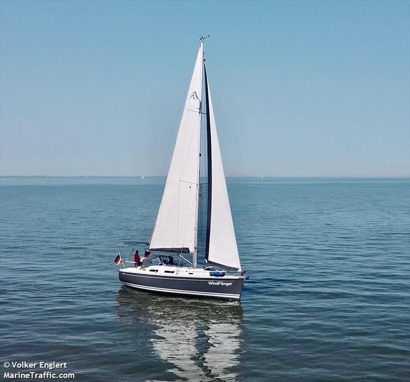 windfaenger (Sailing vessel) - IMO , MMSI 211247660, Call Sign DD3845 under the flag of Germany