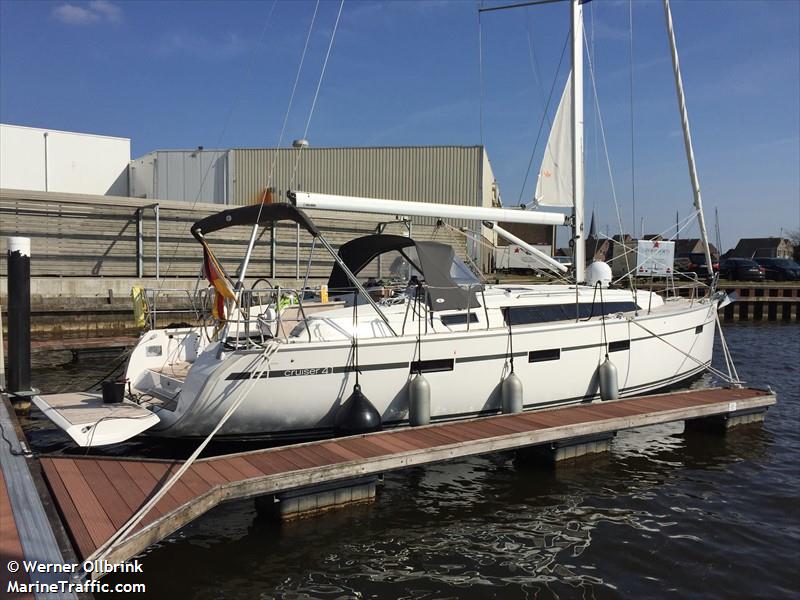 luna (Sailing vessel) - IMO , MMSI 211652200, Call Sign DD8135 under the flag of Germany