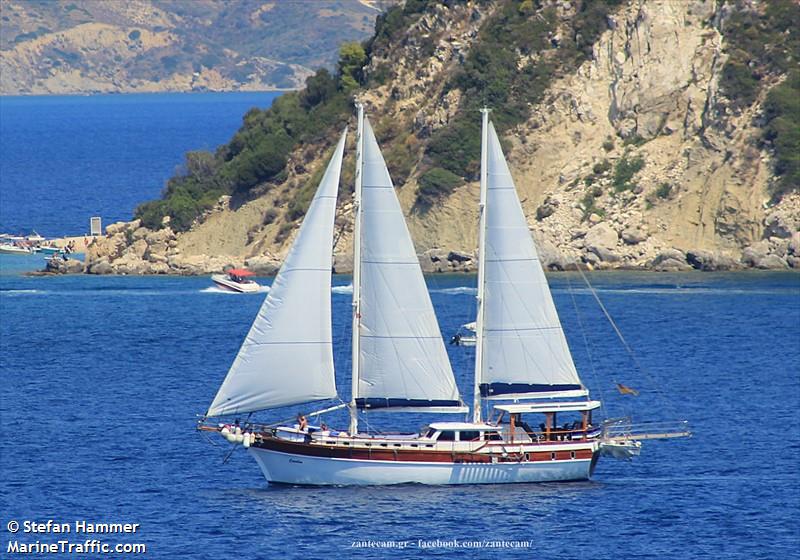 carolin (Sailing vessel) - IMO , MMSI 211653640, Call Sign DJ8152 under the flag of Germany