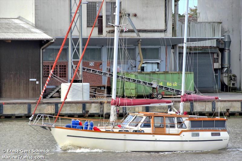 tuedje (Pleasure craft) - IMO , MMSI 211684920, Call Sign DB8584 under the flag of Germany