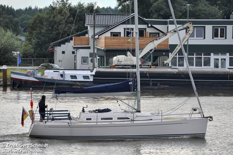 lena (Sailing vessel) - IMO , MMSI 211724630, Call Sign DA4395 under the flag of Germany