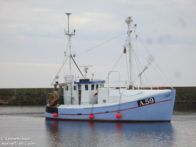 soraya h272 (Fishing vessel) - IMO , MMSI 219008474, Call Sign XP2262 under the flag of Denmark