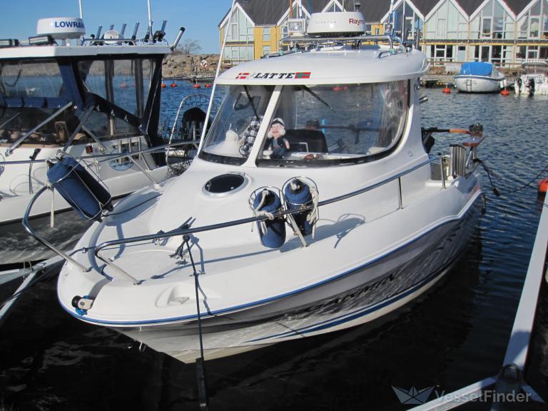 latte (Pleasure craft) - IMO , MMSI 219020332, Call Sign XPE6732 under the flag of Denmark