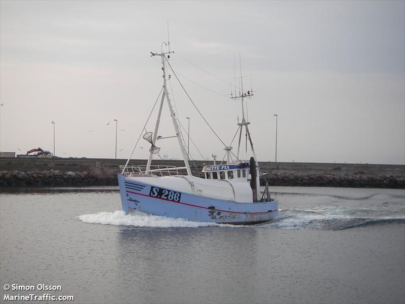 mette pia (Fishing vessel) - IMO , MMSI 220362000, Call Sign XPIC under the flag of Denmark