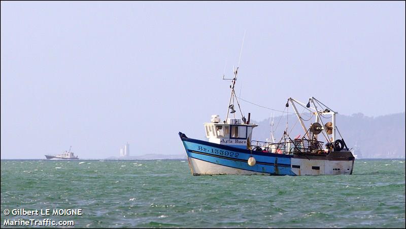 asta buen (Fishing vessel) - IMO , MMSI 227569380, Call Sign FO8479 under the flag of France
