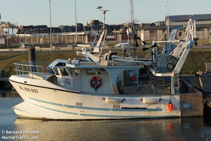 princesse des mers (Fishing vessel) - IMO , MMSI 227658630, Call Sign FGE6161 under the flag of France
