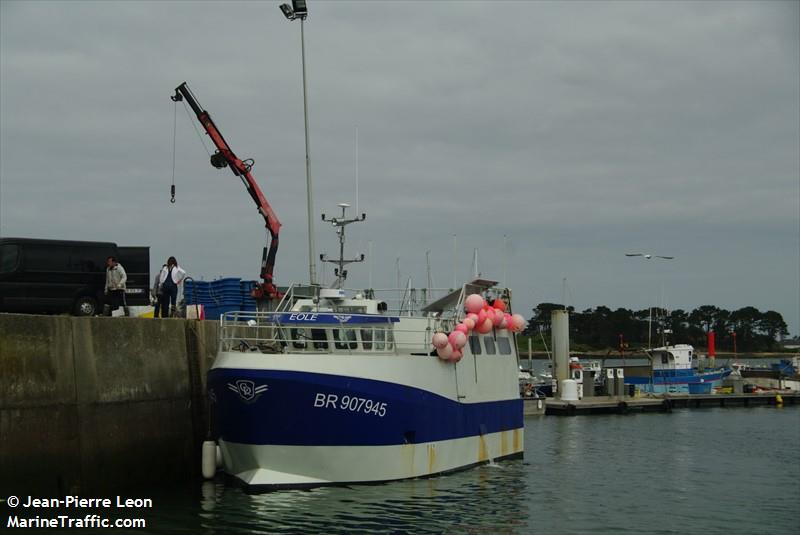 eole (Fishing vessel) - IMO , MMSI 227777140 under the flag of France