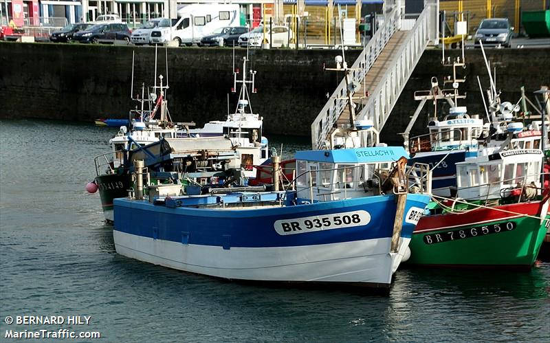 stellach ii (Fishing vessel) - IMO , MMSI 227898750, Call Sign FAF8448 under the flag of France