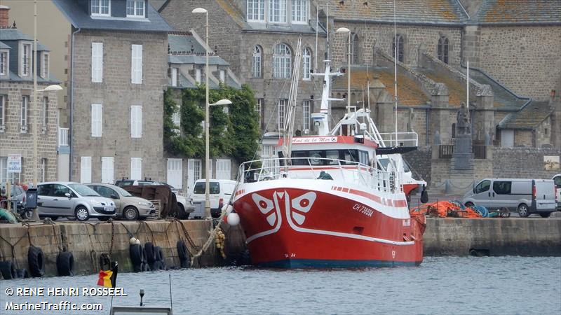 fv ami de la mer (-) - IMO , MMSI 228952000, Call Sign FGBJ under the flag of France