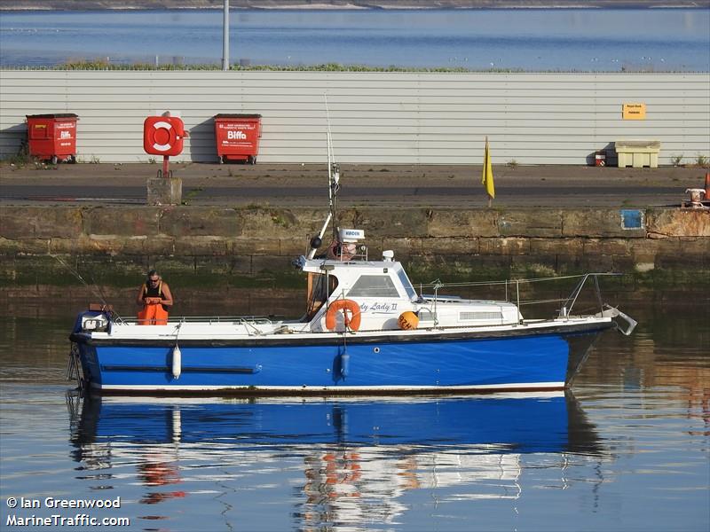 shady lady ii (Pleasure craft) - IMO , MMSI 232021400, Call Sign MFAL2 under the flag of United Kingdom (UK)